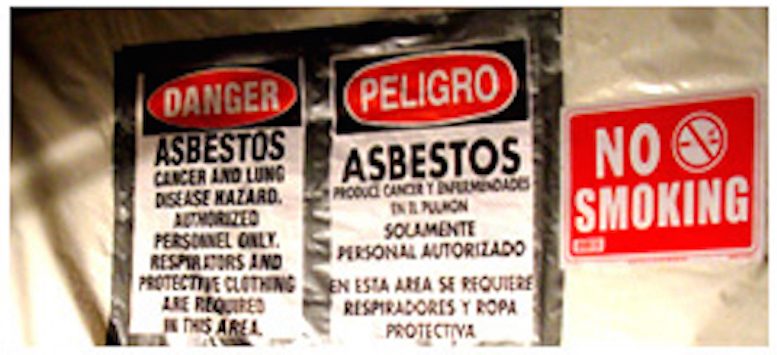 Asbestos is safely removed by A Vets Demo